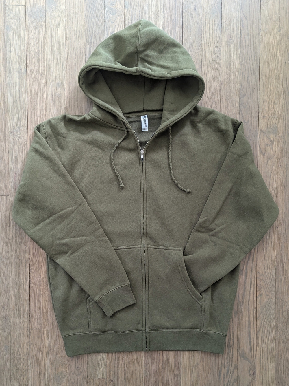 Men's Zip-Up Hooded Sweatshirt